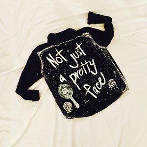 CUSTOM PAINTED SHIRT**